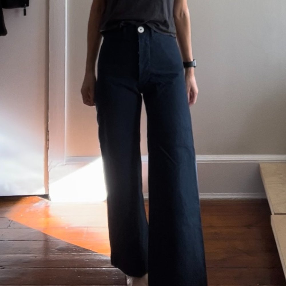 Jesse Kamm blue sailor pants